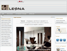 Tablet Screenshot of lesna.mk