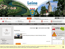 Tablet Screenshot of lesna.pl